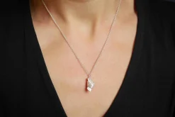 Tomfoolery Small Knot Silver Pendant Necklace(Out of Stock) Discount