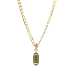 Tomfoolery Small OJO Verdant Metro Light Chain Necklace Clearance
