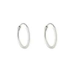 Tomfoolery Small Sleeper Silver Hoop 16mm Outlet