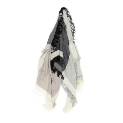Tomfoolery Soft Grey Scarf Fashion