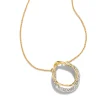 Tomfoolery Solanales Gold Crystal Orbit Necklace Best