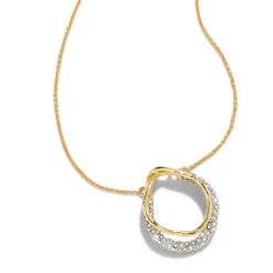Tomfoolery Solanales Gold Crystal Orbit Necklace Best