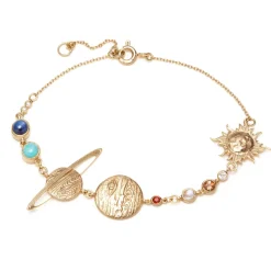 Tomfoolery Solar System Gemstone Bracelet Best