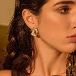 Tomfoolery Soleil Irregular Studs Online