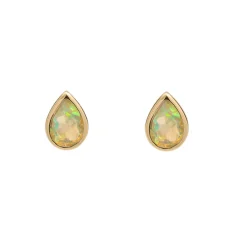 Tomfoolery SOLO Bezel Opal Studs Clearance