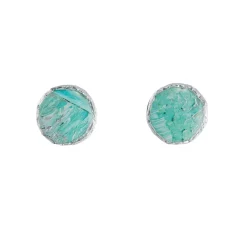 Tomfoolery Speckled Circle Studs Clearance