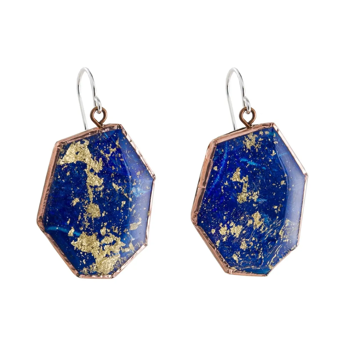 Tomfoolery Speckled Drop Earrings New