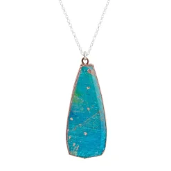 Tomfoolery Speckled Teardrop Pendant Discount