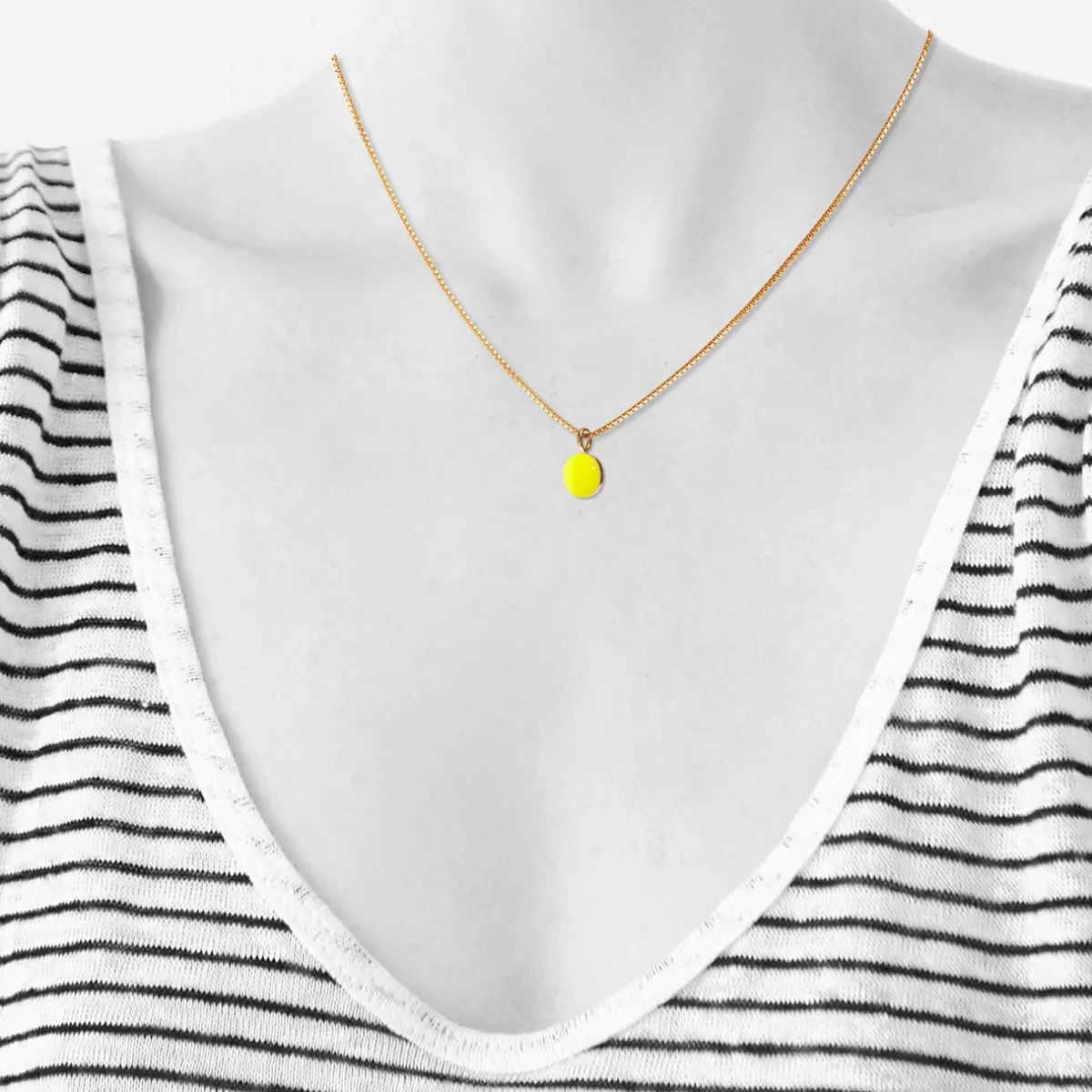 Tomfoolery Spot Pendant in Enamel Online