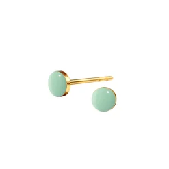Tomfoolery Spot Tiny Studs in Enamel Clearance