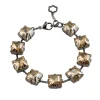 Tomfoolery Square Crystal Bracelet Fashion
