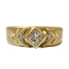 Tomfoolery Square Diamond Reflections Ring Discount