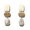 Tomfoolery Square Pearl Drop Earrings Sale
