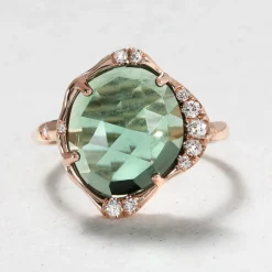 Tomfoolery Stardust Green Tourmaline Ring Discount
