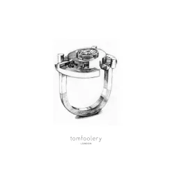 Tomfoolery Starry Night Art Ring Sale