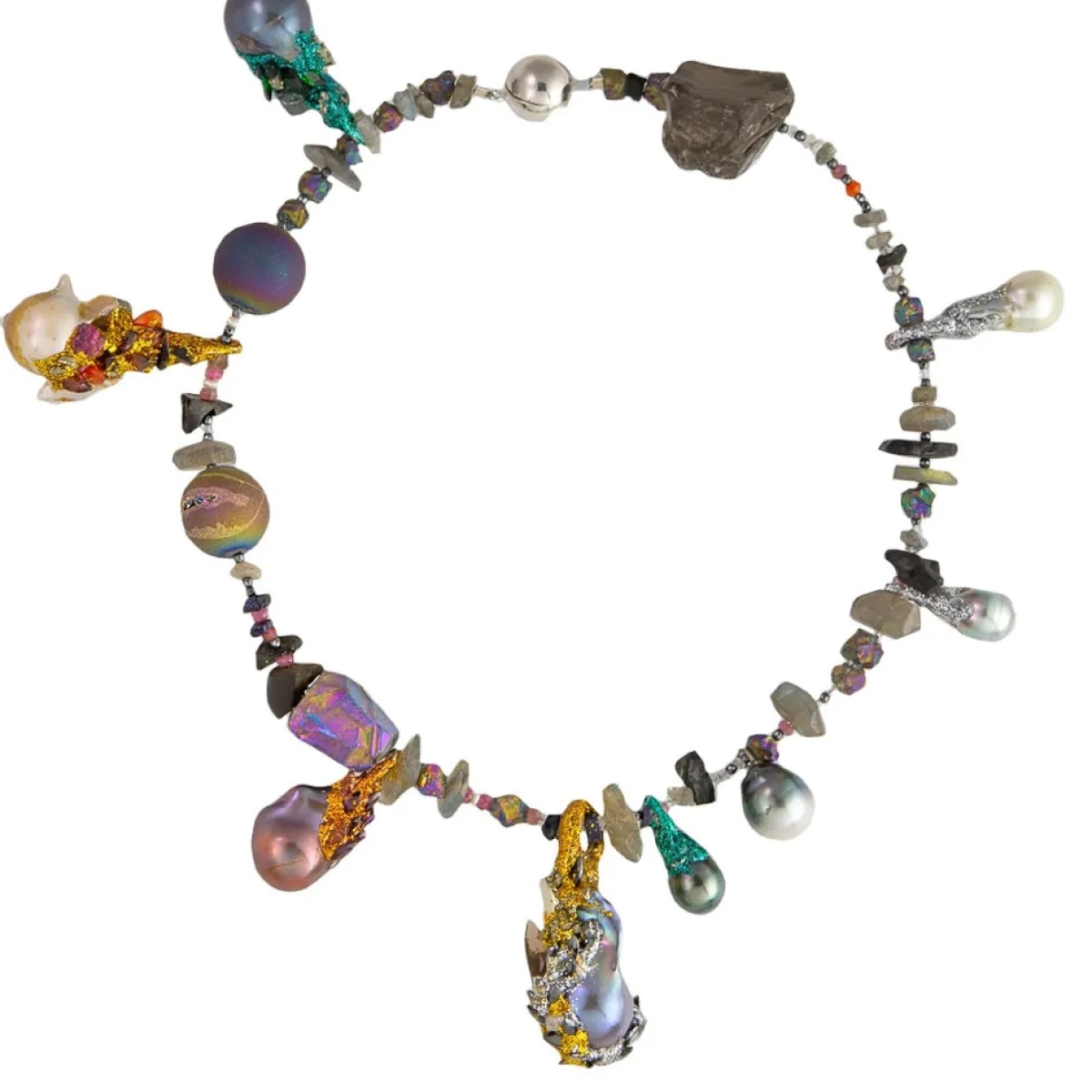Tomfoolery Statement Chunky Necklace Online