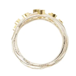 Tomfoolery Sterling Silver & Diamond Wrap Ring Outlet