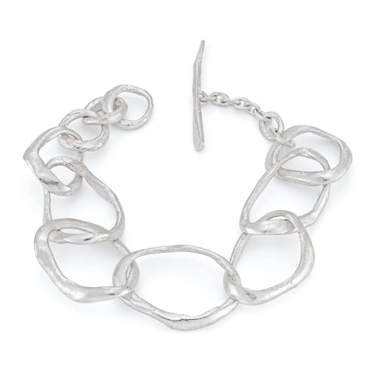 Tomfoolery Stone Drawing Bracelet Silver Outlet