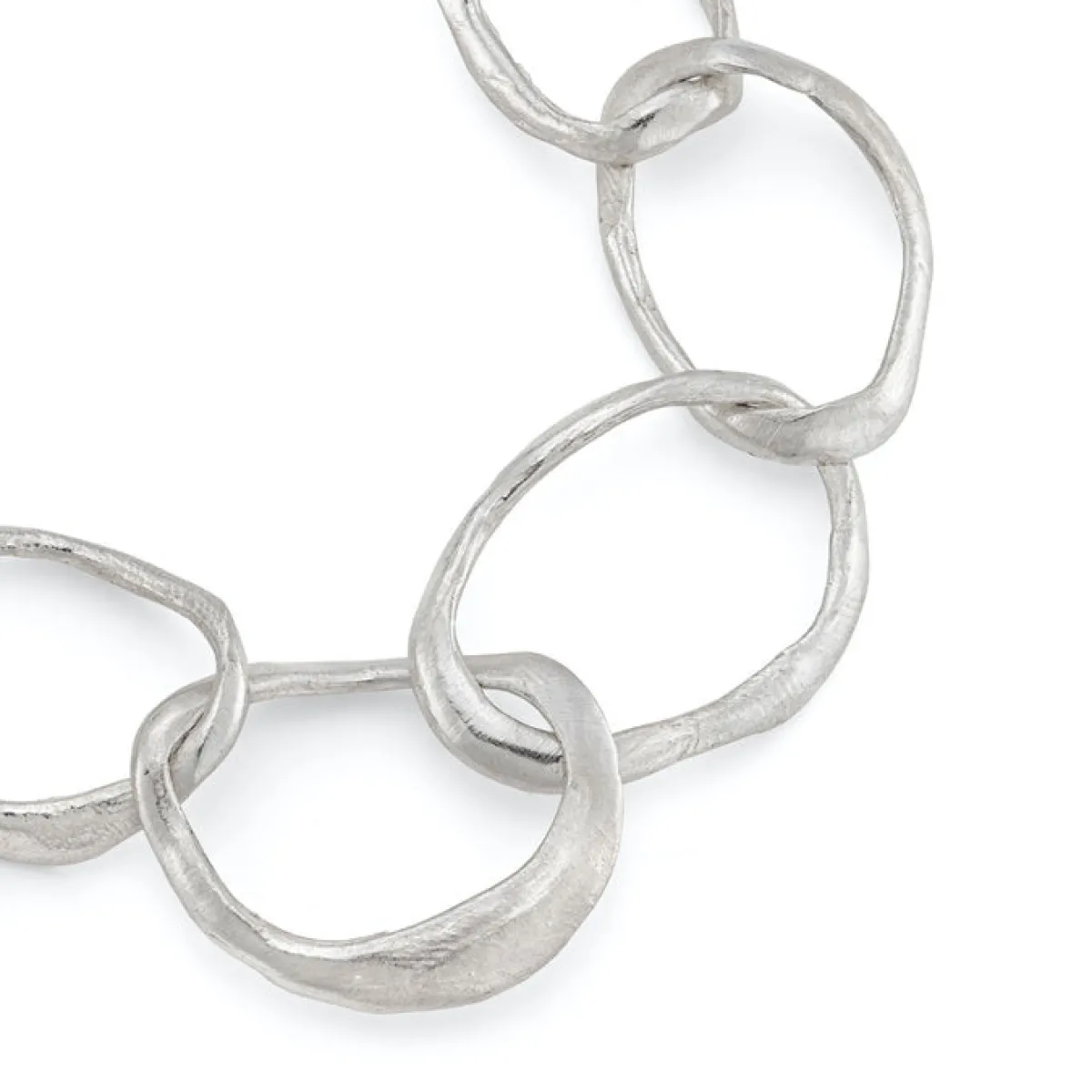 Tomfoolery Stone Drawing Bracelet Silver Outlet