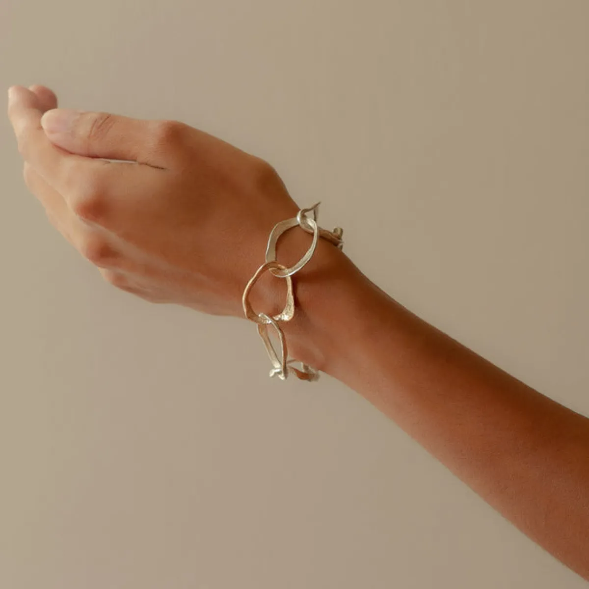 Tomfoolery Stone Drawing Bracelet Silver Outlet