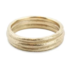 Tomfoolery Strata Gold Wide Band Outlet