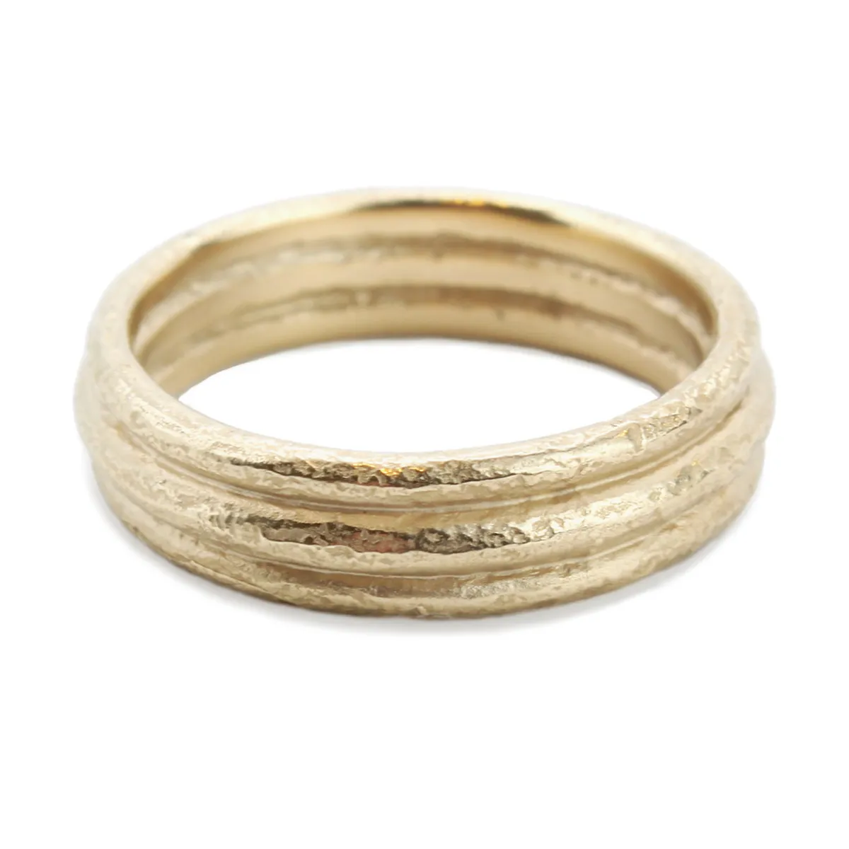 Tomfoolery Strata Gold Wide Band Outlet