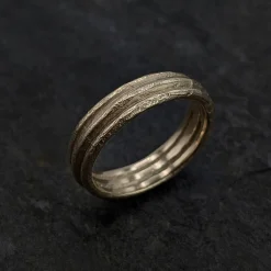 Tomfoolery Strata Gold Wide Band Outlet