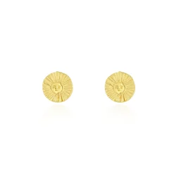 Tomfoolery Sun Disc Earrings Outlet