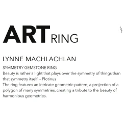 Tomfoolery Symmetry Art Ring Clearance
