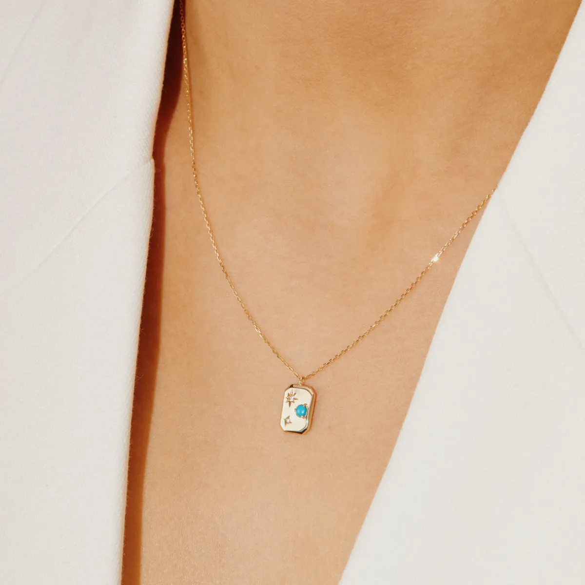 Tomfoolery Tag Pendant Hot