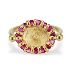 Tomfoolery T’Amo Ruby Ring Online