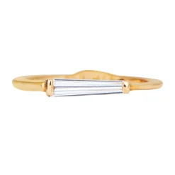 Tomfoolery Tapered Baguette Diamond Ring Outlet