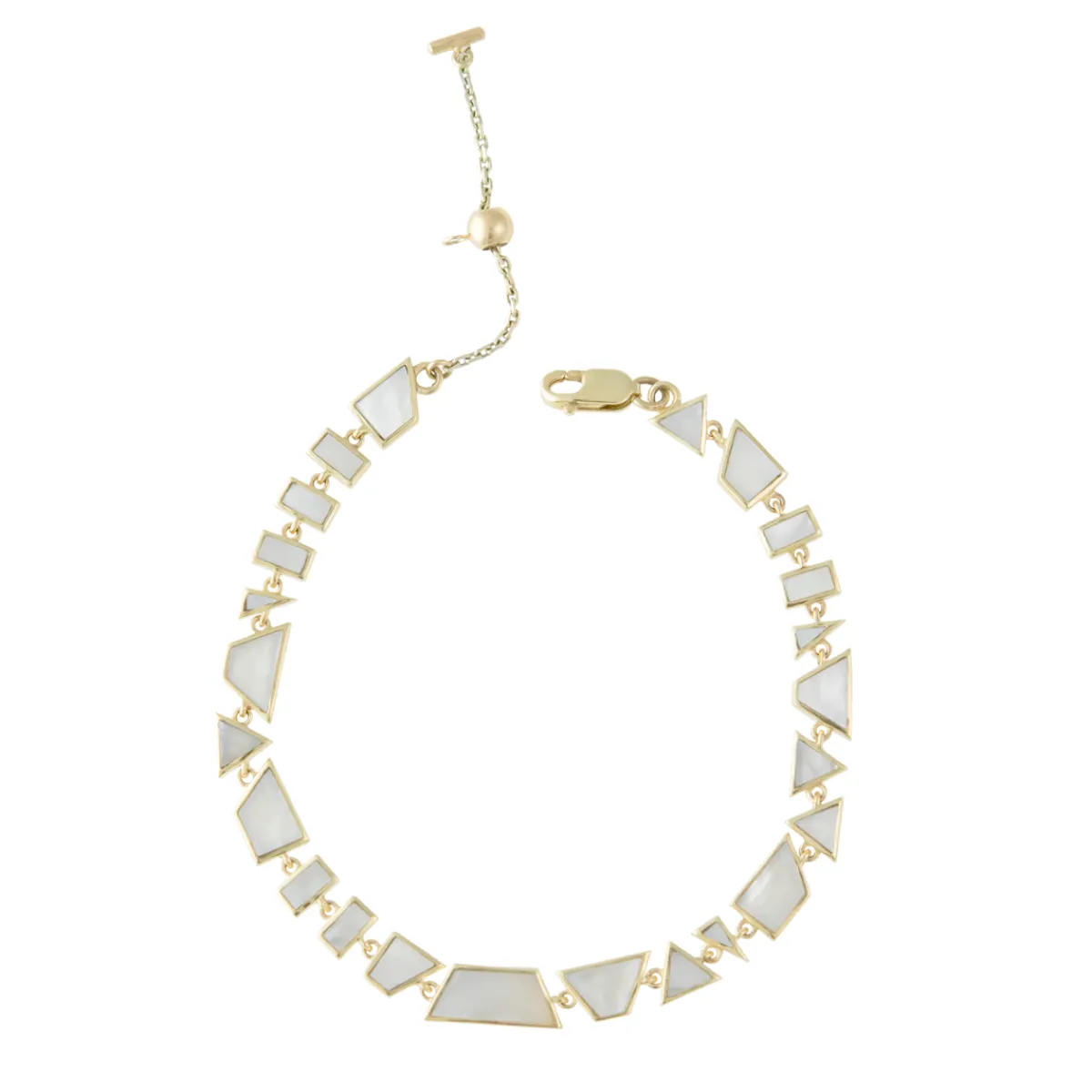 Tomfoolery Tesserae Midi Pearl Inlay Mini Bracelet Best