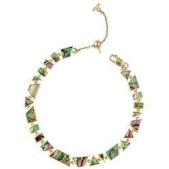 Tomfoolery Tesserae Midi Pearl Inlay Mini Bracelet Best