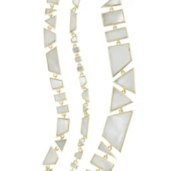 Tomfoolery Tesserae Midi Pearl Inlay Mini Bracelet Best