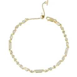 Tomfoolery Tesserae Mini Pearl Inlay Mini Bracelet Clearance