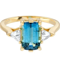 Tomfoolery tf Exclusive Bea 2.27ct Green Tourmaline Ring Fashion