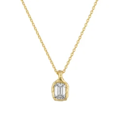 Tomfoolery tf Exclusive Emerald Lab Diamond Pendant Outlet