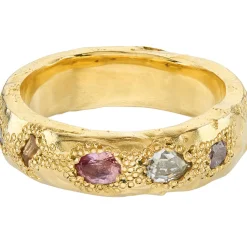 Tomfoolery tf Exclusive 6mm Scatter Band With Diamonds & Sapphires Best