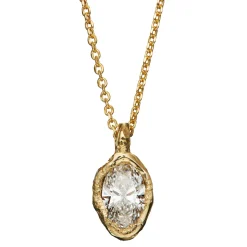 Tomfoolery tf Exclusive Oval Lab Diamond Pendant Sale