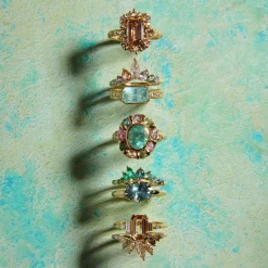 Tomfoolery tf Exclusive Paraiba Tourmaline & Sapphire Kaleidoscope Ring Best