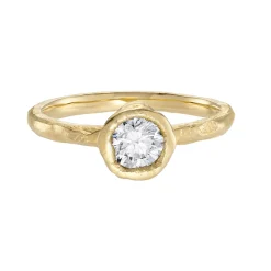 Tomfoolery tf Exclusive Petite Round Lab Diamond Ring Online