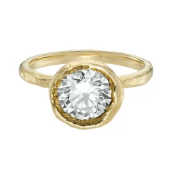 Tomfoolery tf Exclusive Round Lab Diamond Ring Discount