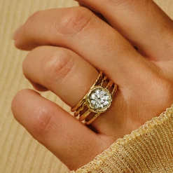 Tomfoolery tf Exclusive Round Lab Diamond Ring Discount
