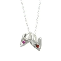 Tomfoolery Tf Exclusive Twin Hearts Pendant Online