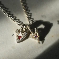 Tomfoolery Tf Exclusive Twin Hearts Pendant Online