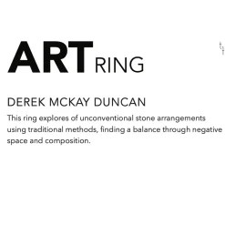 Tomfoolery The Composition no.3 Art Ring Sale