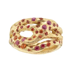 Tomfoolery The Fire of Love Art Ring Discount