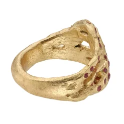 Tomfoolery The Fire of Love Art Ring Discount
