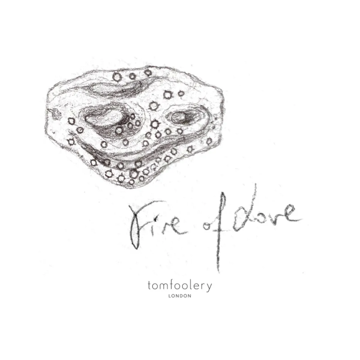 Tomfoolery The Fire of Love Art Ring Discount